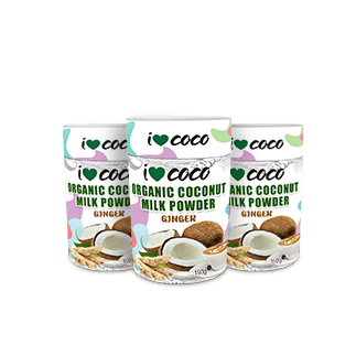 Organic Coconut Milk Powder with Ginger