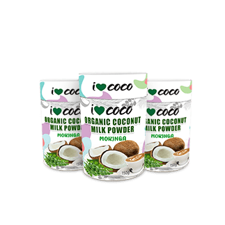 Organic Coconut Milk Powder with Moringa